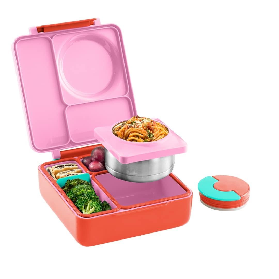 OmieBox Lunch Bag + Product Image OmieBox Bento Box for Kids Pink