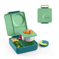 Omie OmieBox Kids Insulated Leakproof Bento Lunch Box with Food Jar (Meadow)