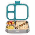 HOMEKOL Stainless Steel Bento Lunch Box, Blue, 3.3Cups