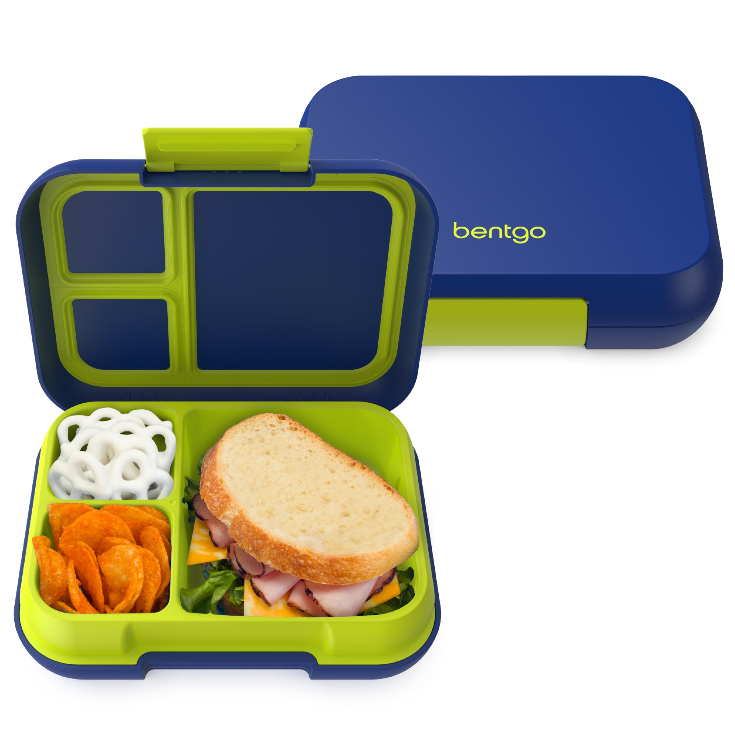 Bentgo Pop Leak-Proof 3-4 Compartment Bento-Style Lunch Box