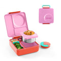 Omie OmieBox Kids Insulated Leakproof Bento Lunch Box with Food Jar (Pink Berry)