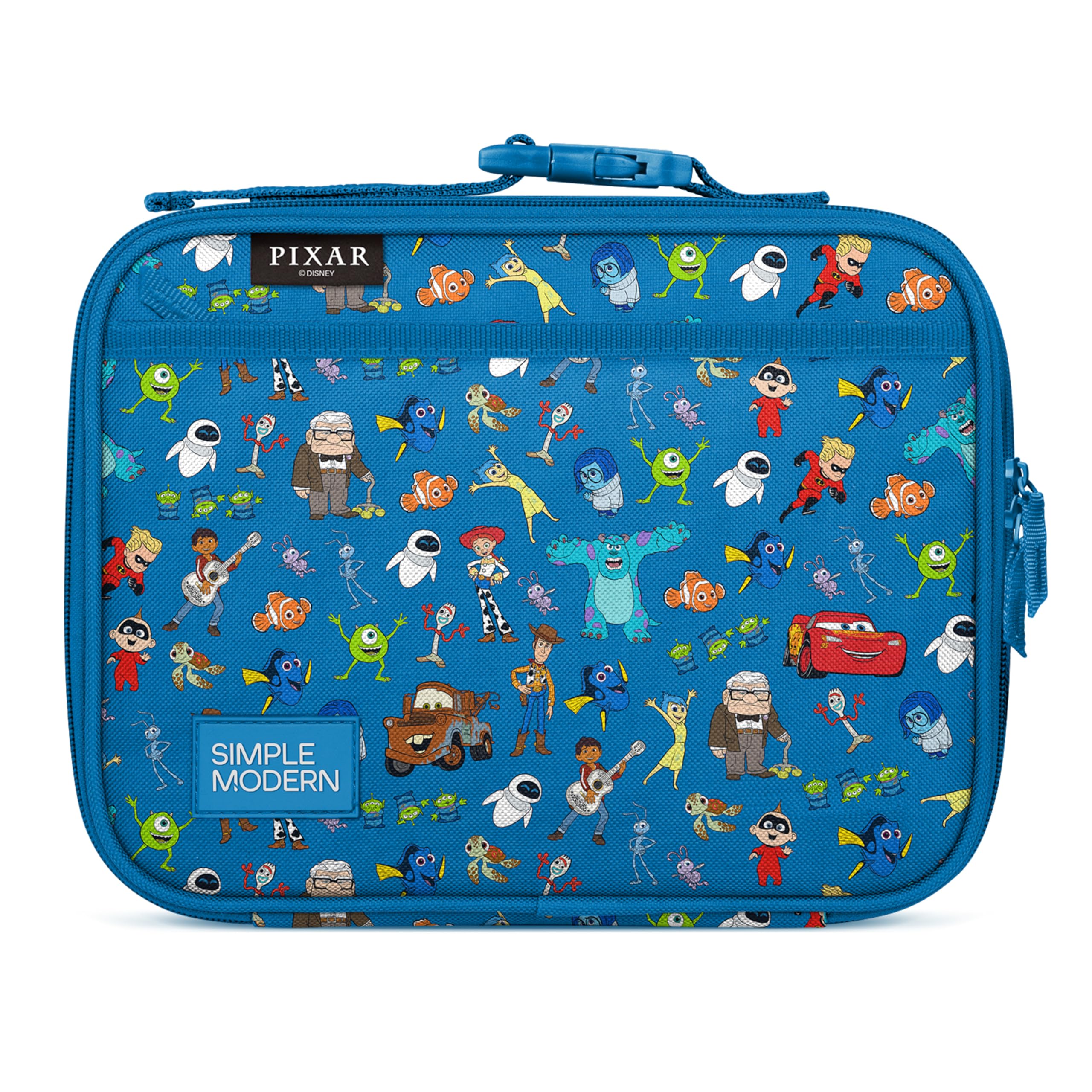 Simple Modern Disney Pixar Kids Lunch Box & Insulated Lunch Bag for School