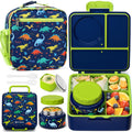 Fimibuke Kids Bento Lunch Box with Thermo, Leakproof Toddler Bento Box